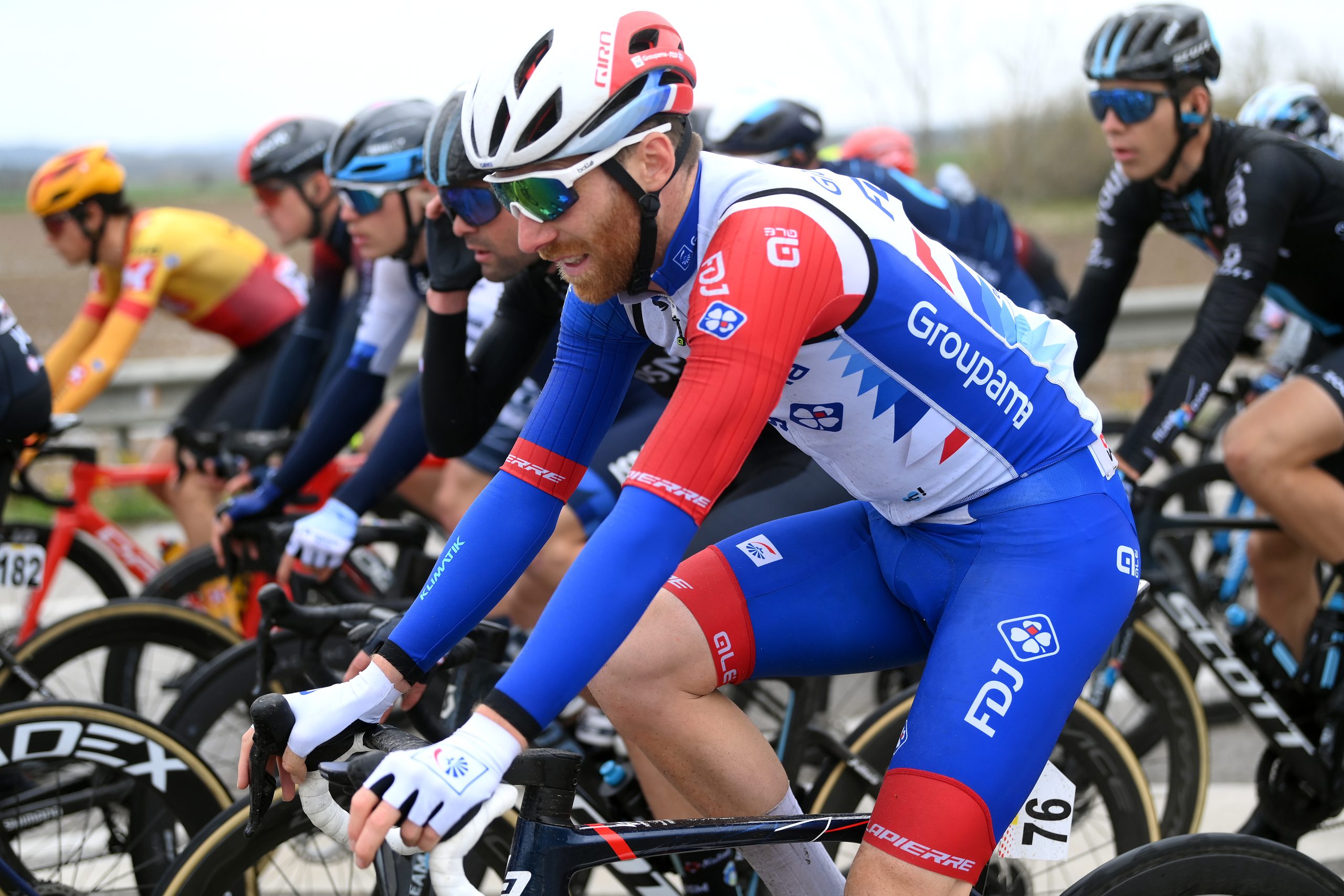 Quentin Pacher cinquième d’une étape éreintante