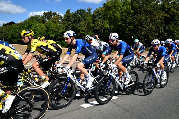Les coureurs Groupama-FDJ sur le Renewi Tour