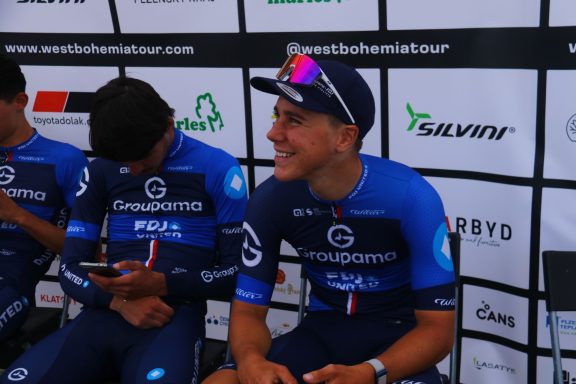 Reef Roberts sur le West Bohemia Tour